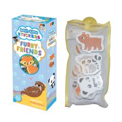 Buddy &amp; Barney Pěnové samolepky do vany Chlupáči 12 ks
