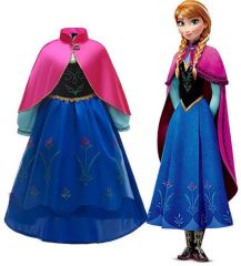 Dětský kostým ANNA Frozen 98-104 S (523704)