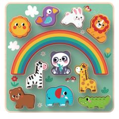 Balanční puzzle se zvířátky 2 v 1 Balanční puzzle se zvířátky 2 v 1