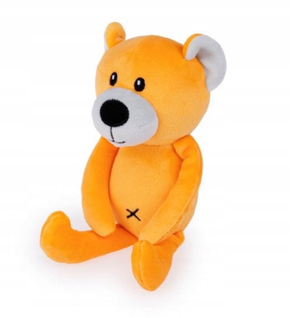 Dětská plyšová hračka/mazlíček Medvídek 19 cm,  oranžový