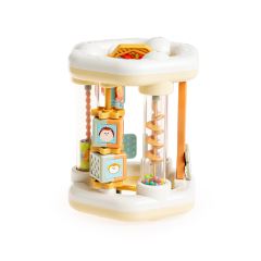 Senzorická hračka s chrastítkem a zrcátkem pro miminka