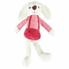 Velký plyšový králík v červených kalhotkách 36 cm (3)