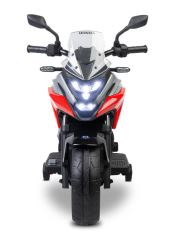 Elektrická motorka Honda NC750X pro děti – LED, USB, 3-8 let, červená, černá (5)