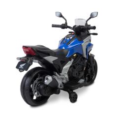 Elektrická motorka Honda NC750X pro děti – LED, USB, 3-8 let, modrá, černá (1)