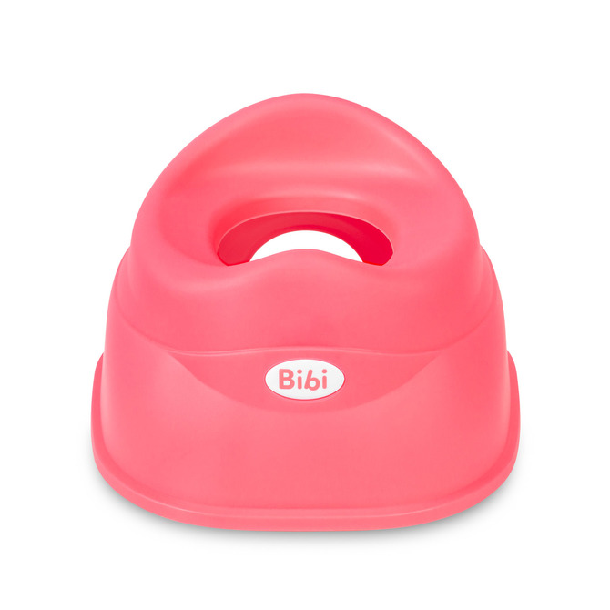 Dětský nočník Bibi s vyjímatelnou vložkou – ergonomický, protiskluzový - pink