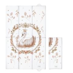 Podložka přebalovací cestovní (40x60) Basic - Labuť