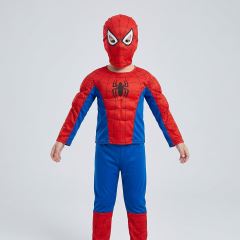 Dětský kostým Spiderman se svaly 110-122 M (5)