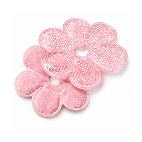 Gelové kompresy na prsa BabyOno Hot & Cold 20×20 cm – sada 2 ks