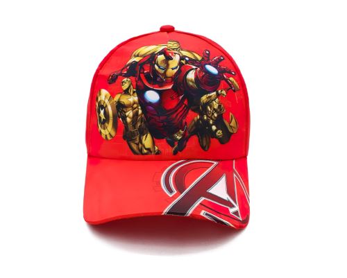 Dětská kšiltovka Avengers s potiskem M/L (596669)