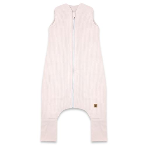 Spací vak se zahrnovacími nohavičkami, Soft Interlock, proužek, růžový, vel. M