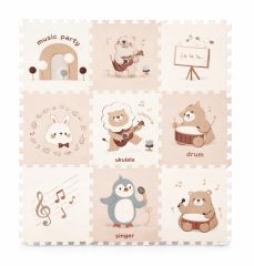 Podložka na hraní Zvířecí párty 9 dílů