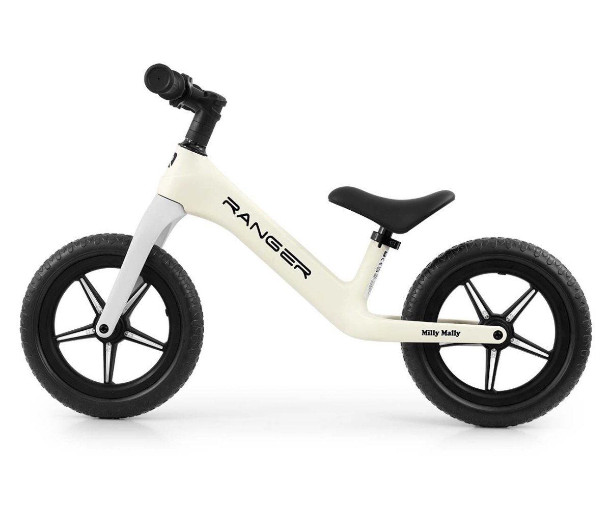 Dětské odstrkovadlo/kolo Ranger Flash svítící disky - bílý