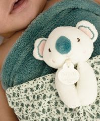 Doudou Dárková sada šťastná koala Yoca pléd a muchláček (1)