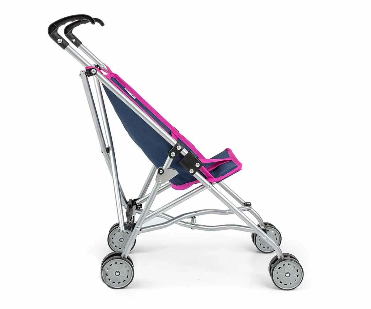 Golfový kočárek pro panenky Milly Mally Julia Prestige, navy/růžová