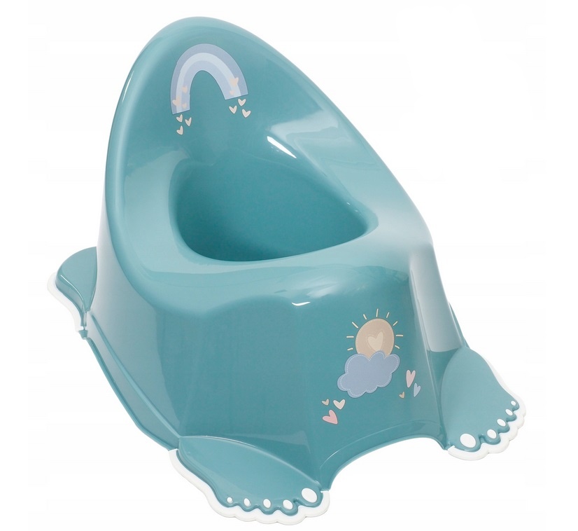 Nočník s protiskluzovou funkcí Eco Duha - tyrkysový