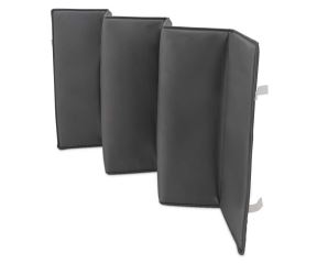Cestovní postýlka Mirage Milly Mally – ohrádka i lůžko na cesty, dark grey (10)