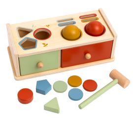 2Kids Toys Zatloukačka a vkládačka Šuplíčky 2Kids Toys Zatloukačka a vkládačka Šuplíčky