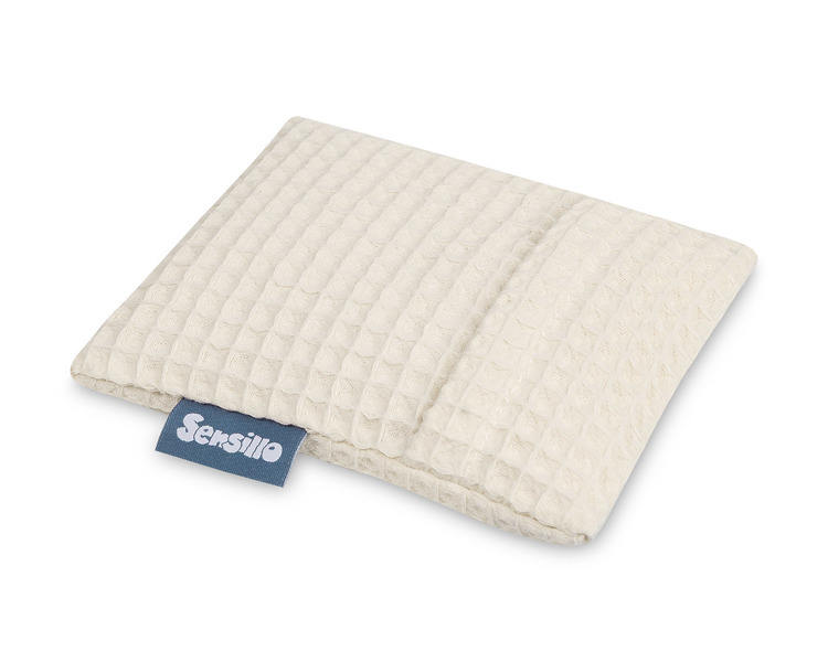 Termofor Wafel Premium Retro béžový – třešňové pecky, pecičky