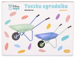 Dětské zahradní kolečko Adam Toys, zelené, 3+ (1)