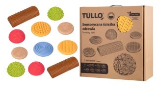 Pastelová senzorická stezka zdraví Tullo, 11 dílů Pastelová senzorická stezka zdraví Tullo, 11 dílů