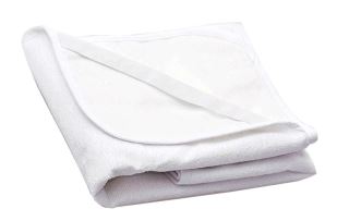 Chránič matrace do postýlky BASIC 2+1, 120x60cm, nepromokavý - bílý