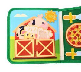 2Kids Toys Senzorická busy kniha Farma (12)