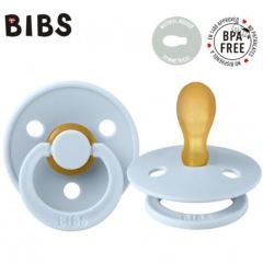 Kaučukový dudlík BIBS, 0-6 m, sv. modrá (1)