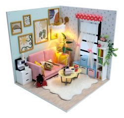 2Kids Toys miniatura domečku Obývací pokoj Sluneční paprsek (1)