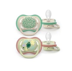 Dudlíky Philips Avent Ultra Air 6–18m, sada 2 ks Dudlíky Philips Avent Ultra Air 6–18m, sada 2 ks