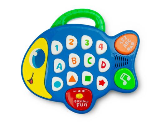 Edukační hudební hračka, TOYZ - Rybka (573419)