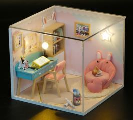 2Kids Toys miniatura domečku Studovna (2)