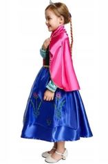 Dětský kostým ANNA Frozen 122-128 L (523713)