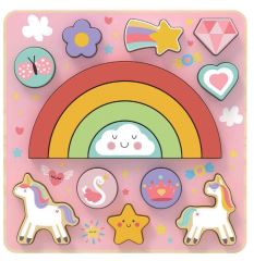 Balanční puzzle Unicorn 2 v 1 (1)