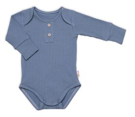 Žebrovaná rostoucí souprava 3D, Baby Boy - jeans (2)