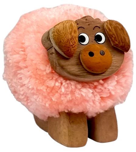 2Kids Toys Dřevěná figurka XL pompon Prase