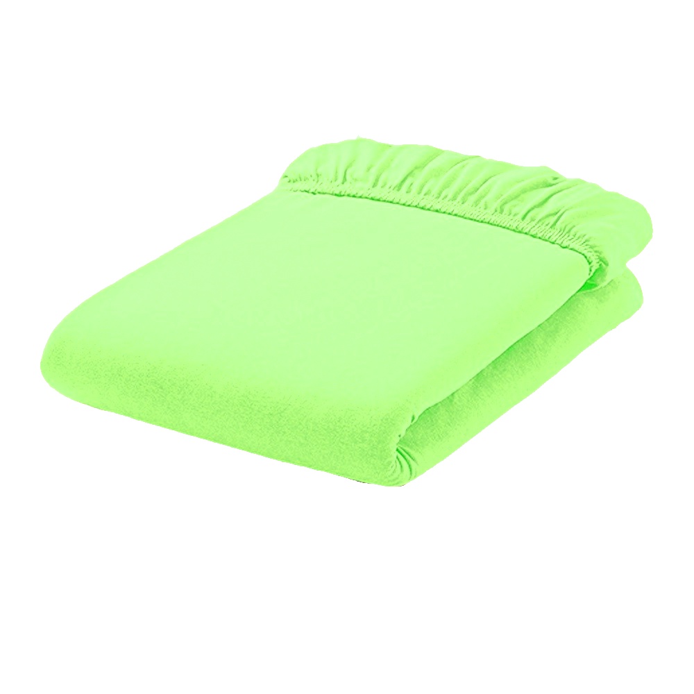 Froté potah na přebalovací podložku, 50cm x 70cm - sv. zelená