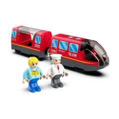 2Kids Toys Elektrický městský vlak červený (6)