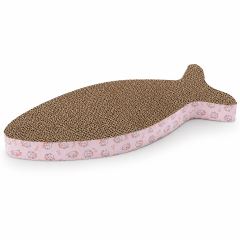 Kartonové škrabadlo FISH – pohodlný pelíšek pro každou kočku (3)