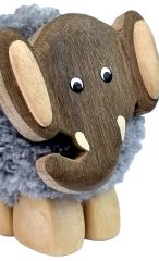 2Kids Toys Dřevěná figurka XL pompon Slon (2)