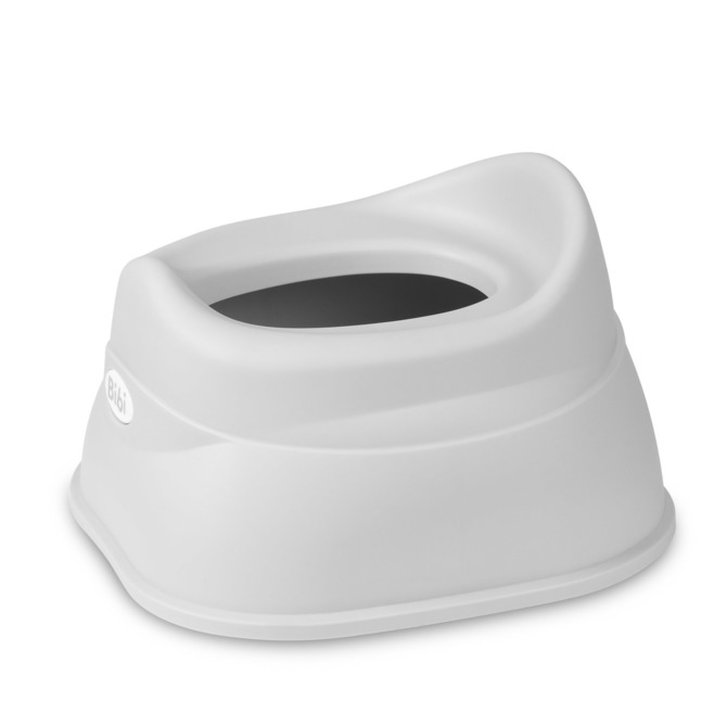 Dětský nočník Bibi s vyjímatelnou vložkou – ergonomický, protiskluzový - šedý