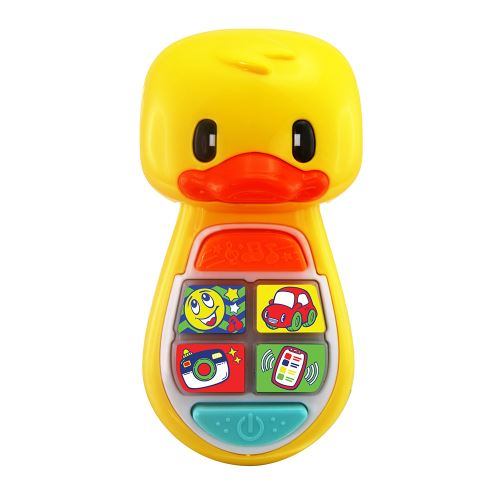Telefon pro nejmenší se zvukem a světlem kačena (450721)