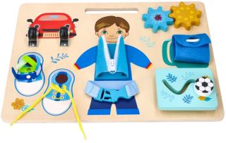 Montesori vzdělávací závěsná, naučná tabule - Adámek, Adam Toys (4)