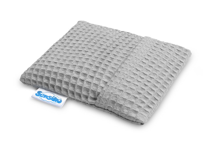 Termofor Wafel Premium šedý – třešňové pecky, pecičky