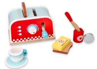 Lelin Dřevěná hračka - Pop-up toaster Lelin Dřevěná hračka - Pop-up toaster