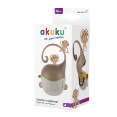 Box na dudlík Opička, hnědá (3)