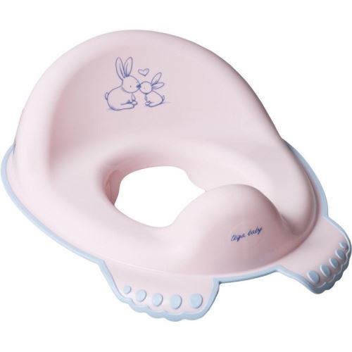 Tega Baby Adaptér, treningové sedátko na WC Eco Bunny, růžové
