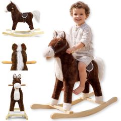 Houpací kůň Teddy Dark Brown – Milly Mally (7)