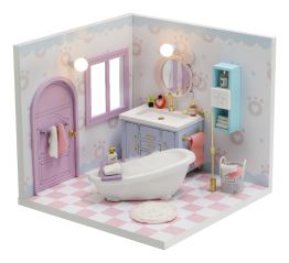 2Kids Toys miniatura domečku Útulná koupelna (2)