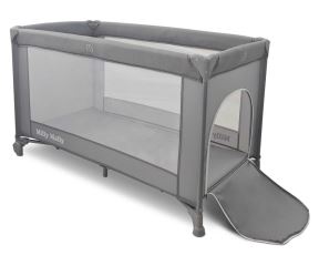 Cestovní postýlka Mirage Milly Mally – ohrádka i lůžko na cesty, grey (2)