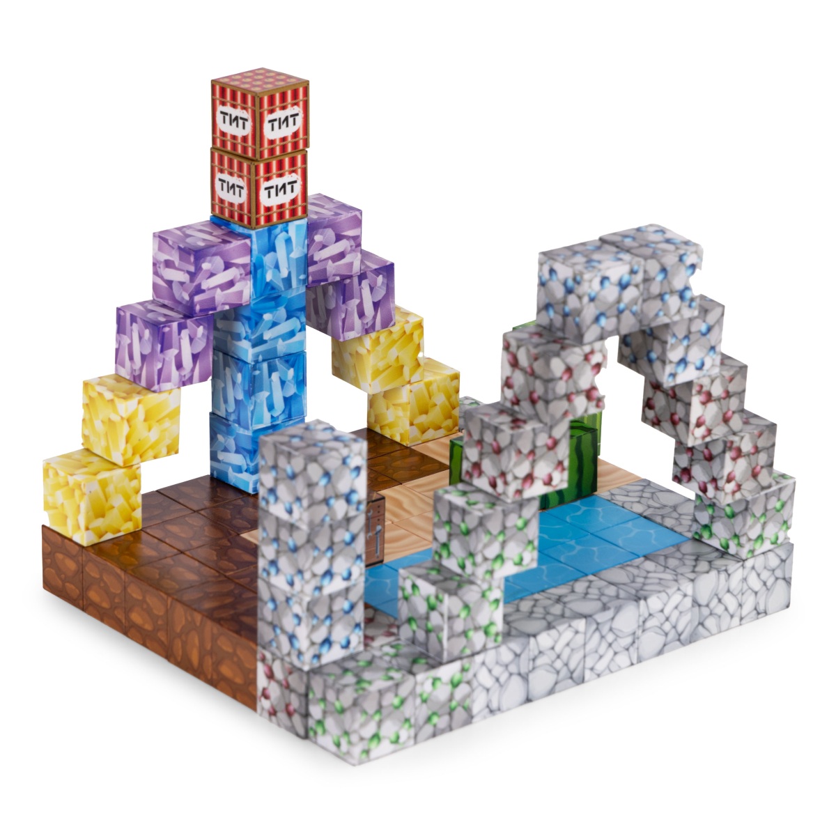 Magnetická konstrukční stavebnice pro děti, sada 88 ks